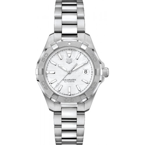 Tag Heuer Aquaracer Pearl White Dial Automatic Ladies Watch WBD2311-BA0740